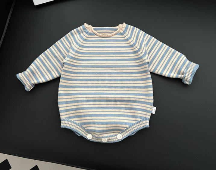 Knitted Baby Playsuit