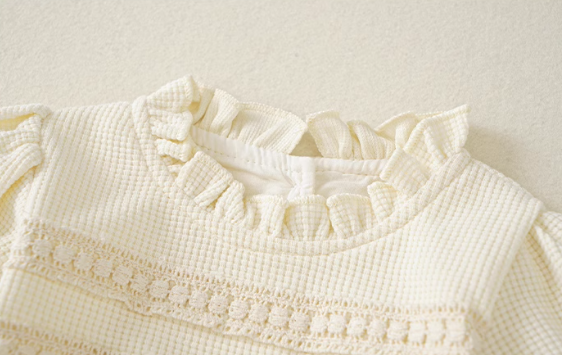 Cream Lace Bodysuit Dress