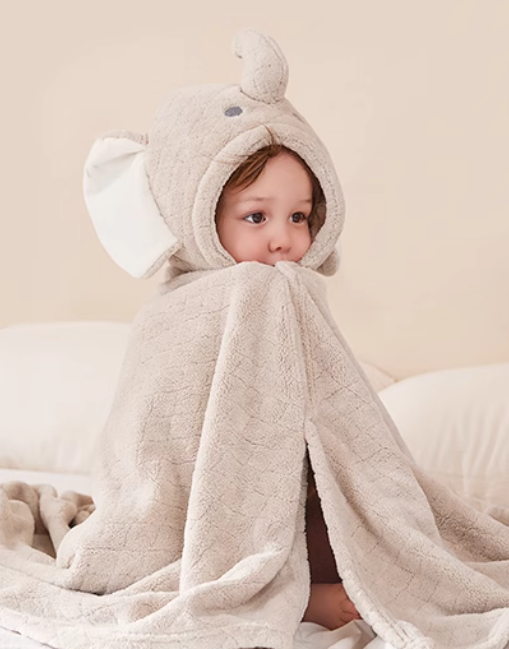 Hooded Elephant Towel