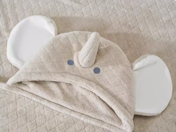 Hooded Elephant Towel