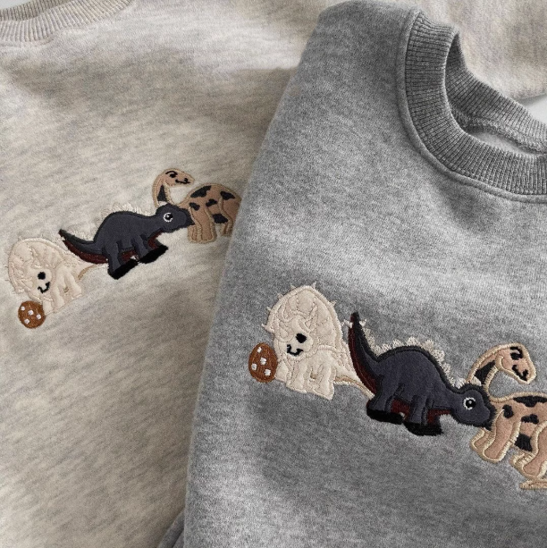 Dino Fleece Body Suit