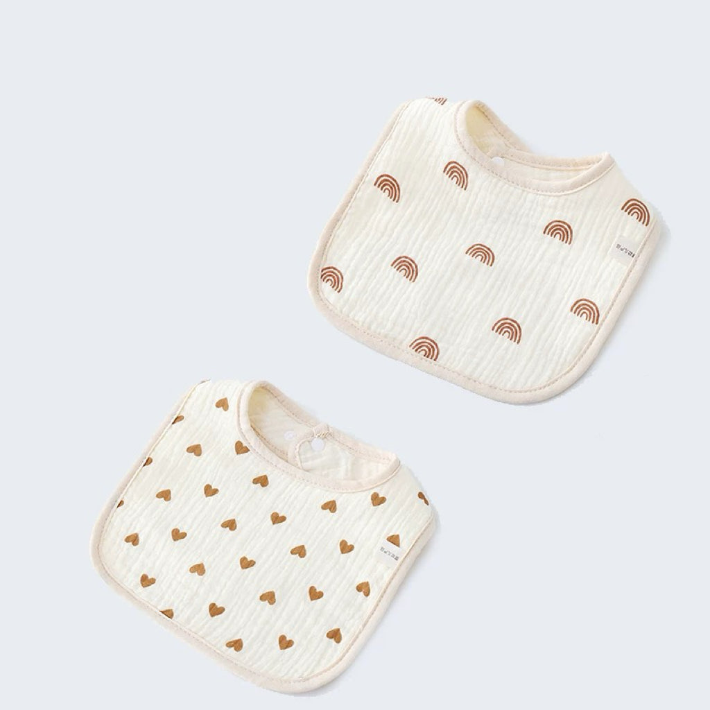 2 Set Pure Cotton Bib
