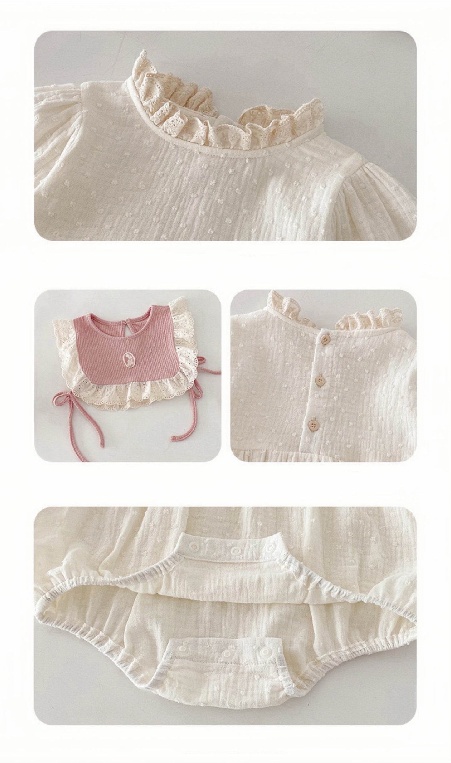 2Pcs Princess Body Suit