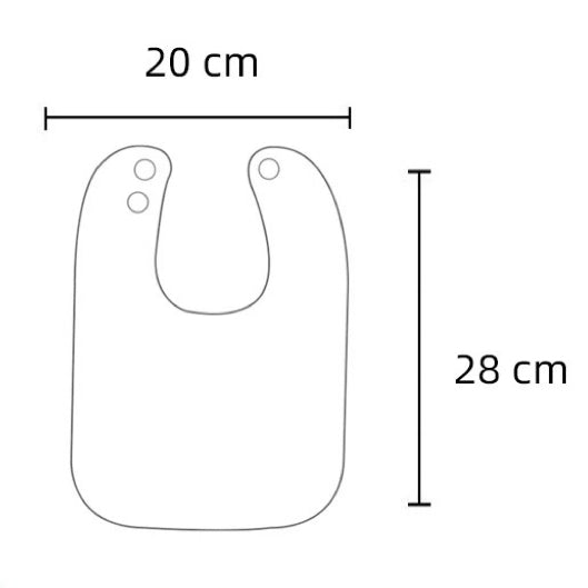 2 Set Pure Cotton Bib