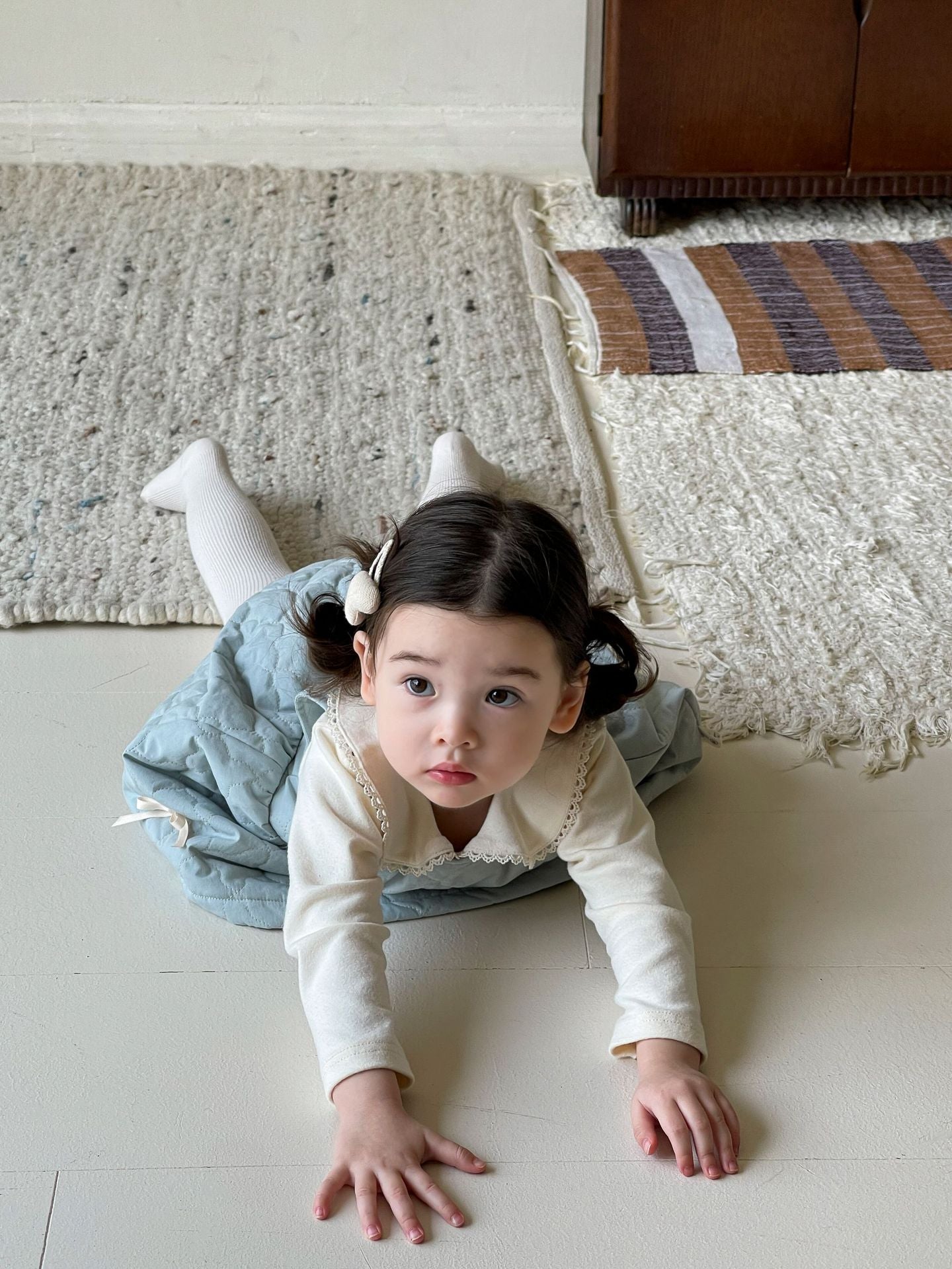 2Pcs Winter Princess Dress