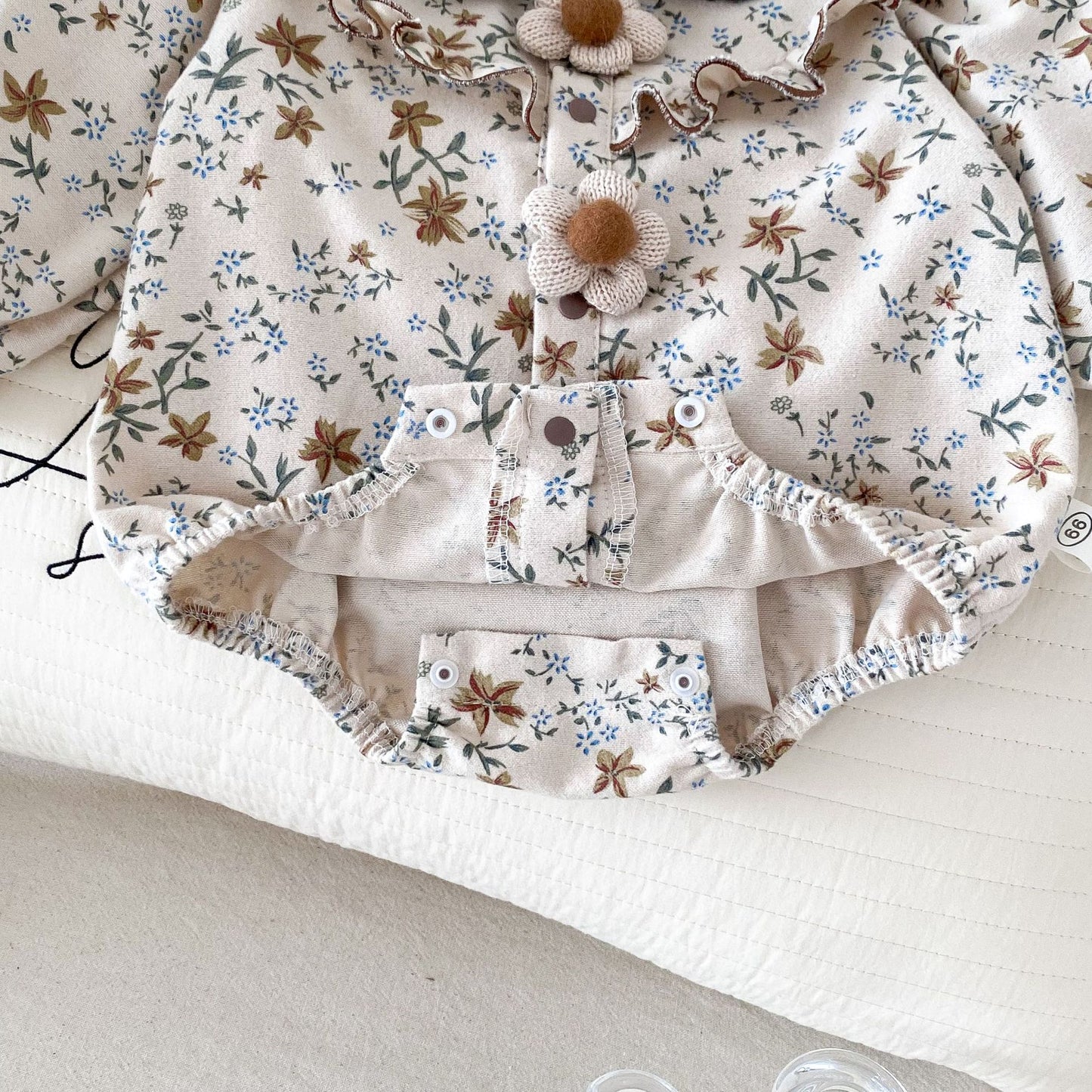Long Sleeve Ruffle Suit
