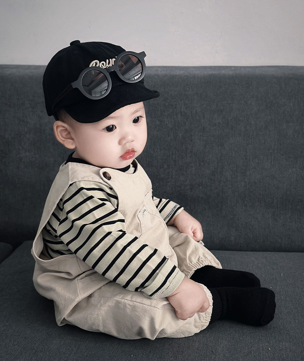 2Pcs Jumpsuit and Shirt