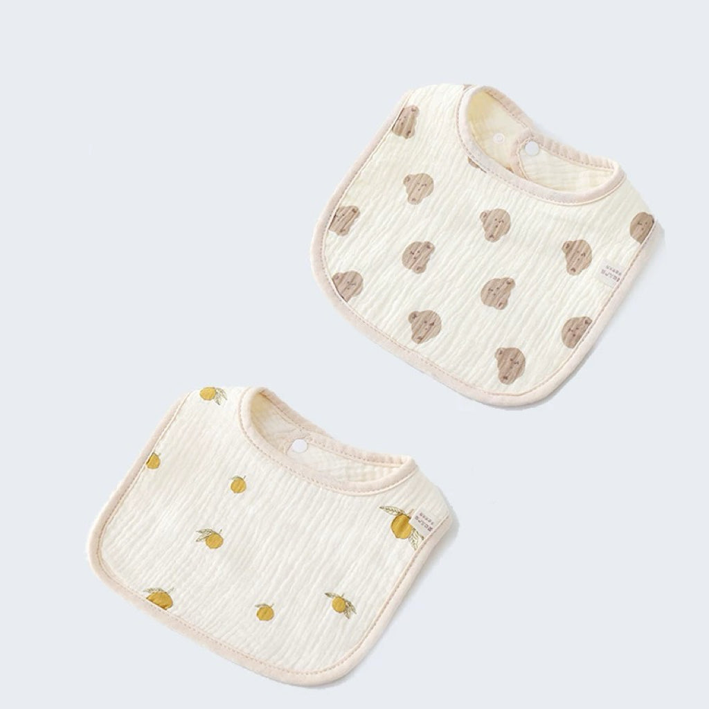 2 Set Pure Cotton Bib