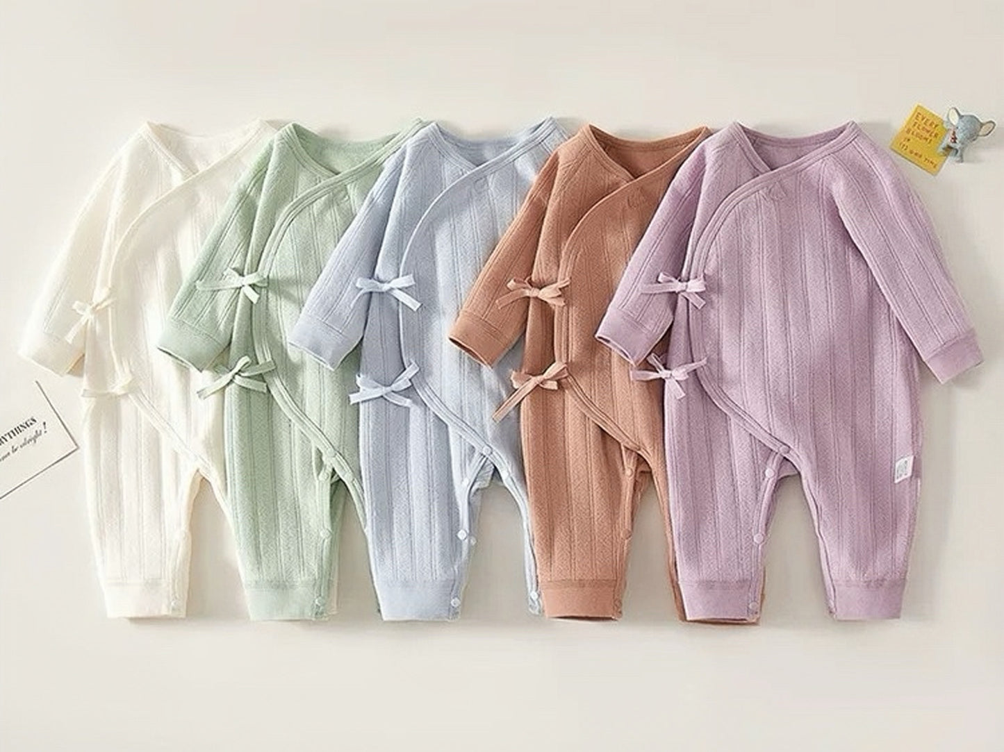 Newborn Organic Cotton Butterfly Suit