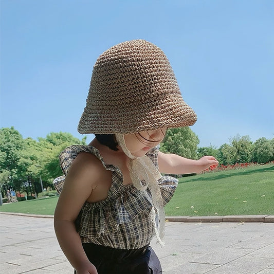 Baby Girl Straw Hat