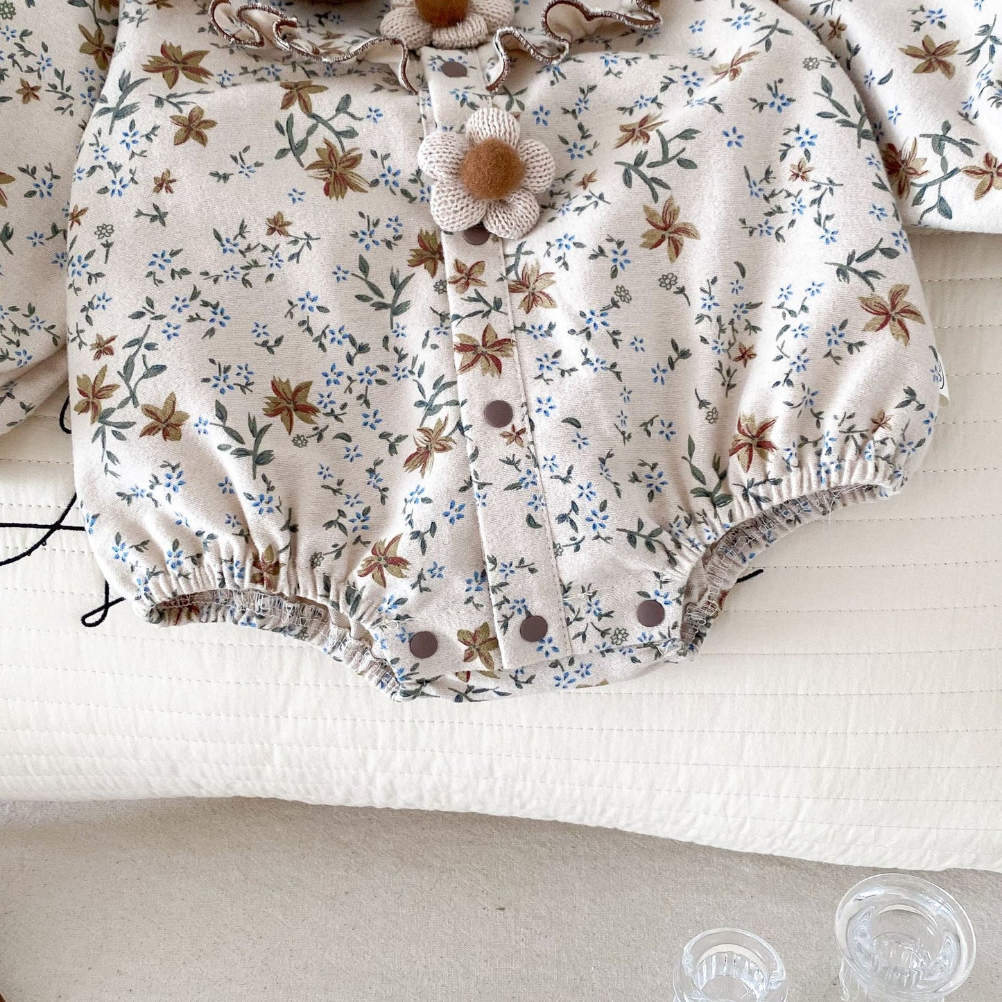 Long Sleeve Ruffle Suit