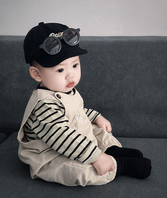 2Pcs Jumpsuit and Shirt