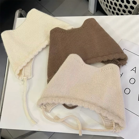 3D Kitty Ears Beanie